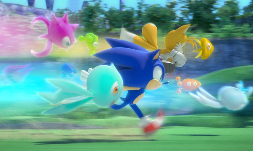 CG Still Art from Sonic Colors
