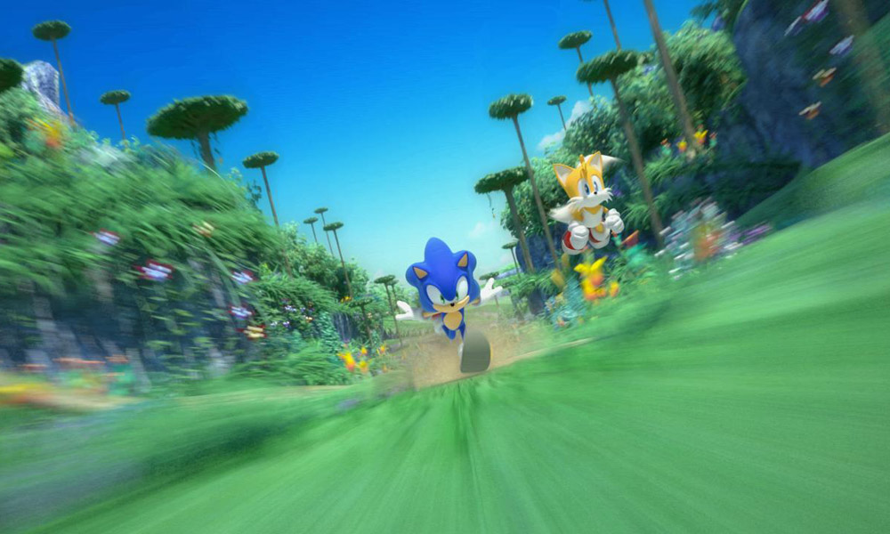 CG Still Art from Sonic Colors