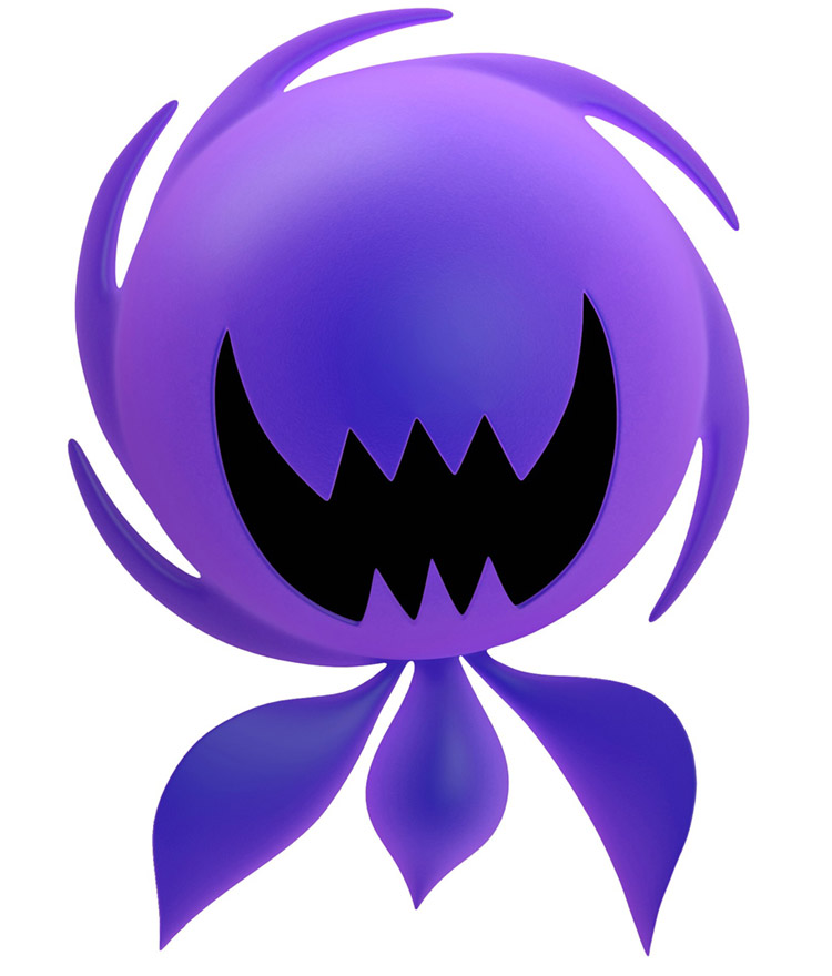 Violet Wisp Art from Sonic Colors