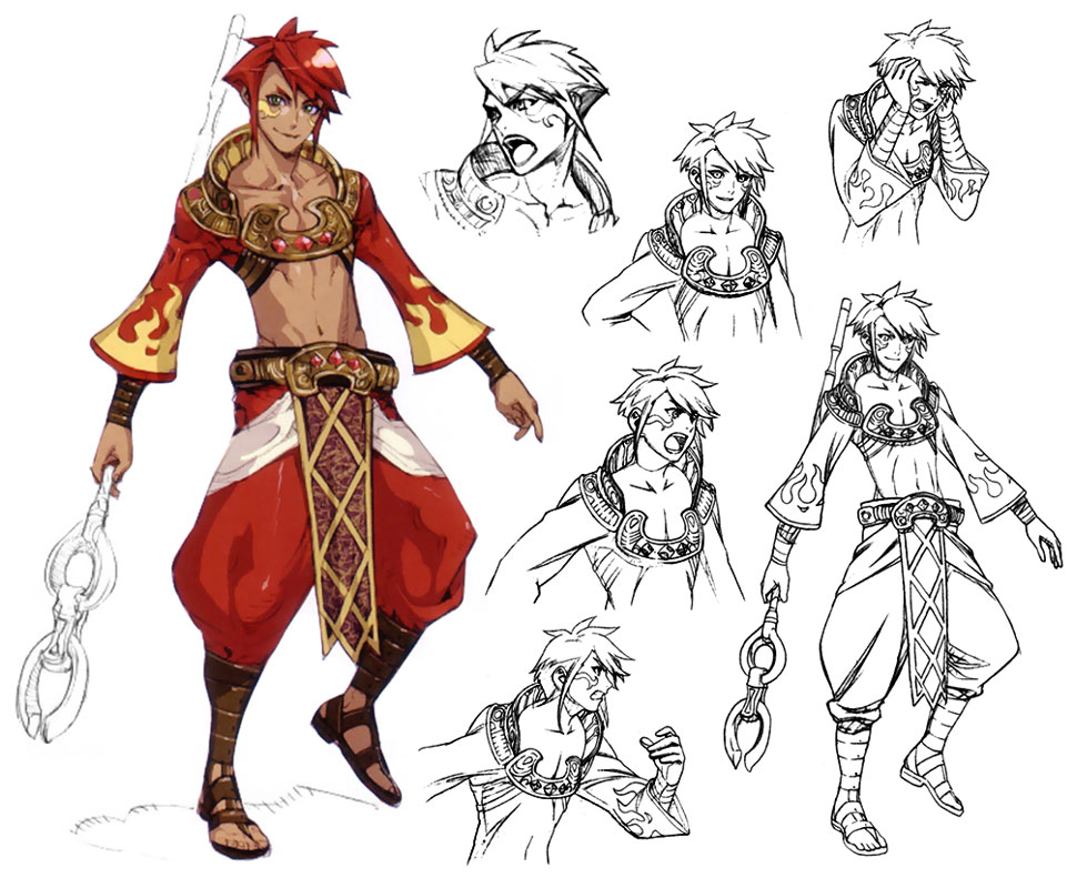 Asad Art from Suikoden Tierkreis