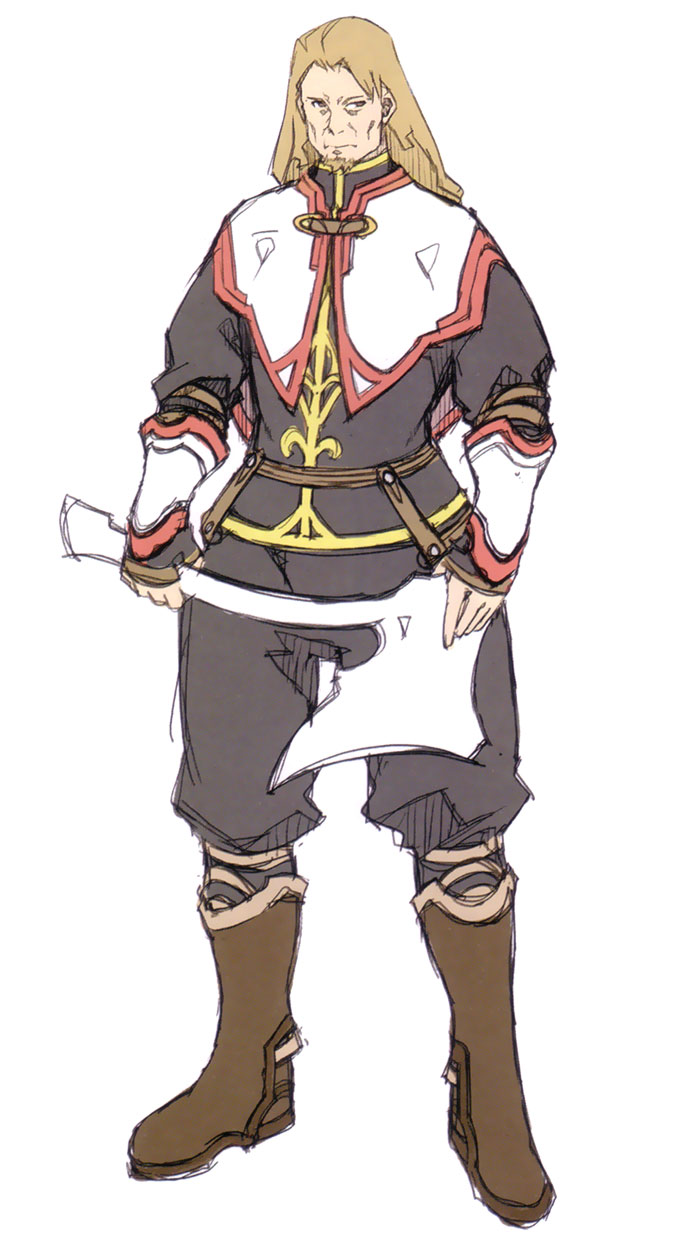 Gilliam Art from Suikoden Tierkreis