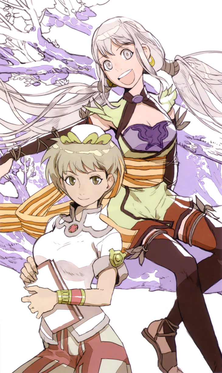 Marica & Eunice Illustration from Suikoden Tierkreis