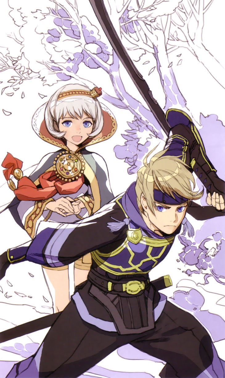 Manaril & Roberto Illustration from Suikoden Tierkreis