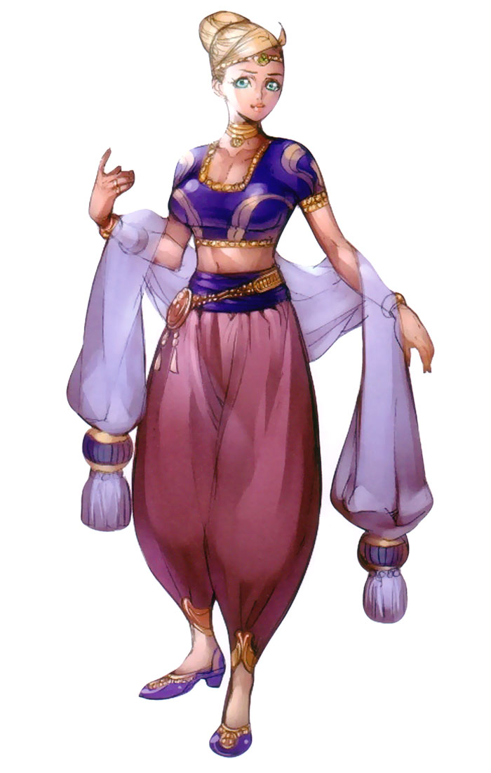 Kureyah Art from Suikoden Tierkreis