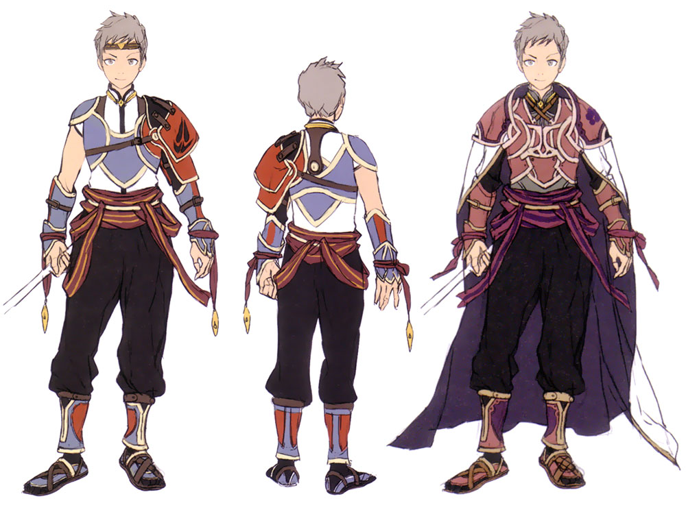 Hero Concept Art from Suikoden Tierkreis