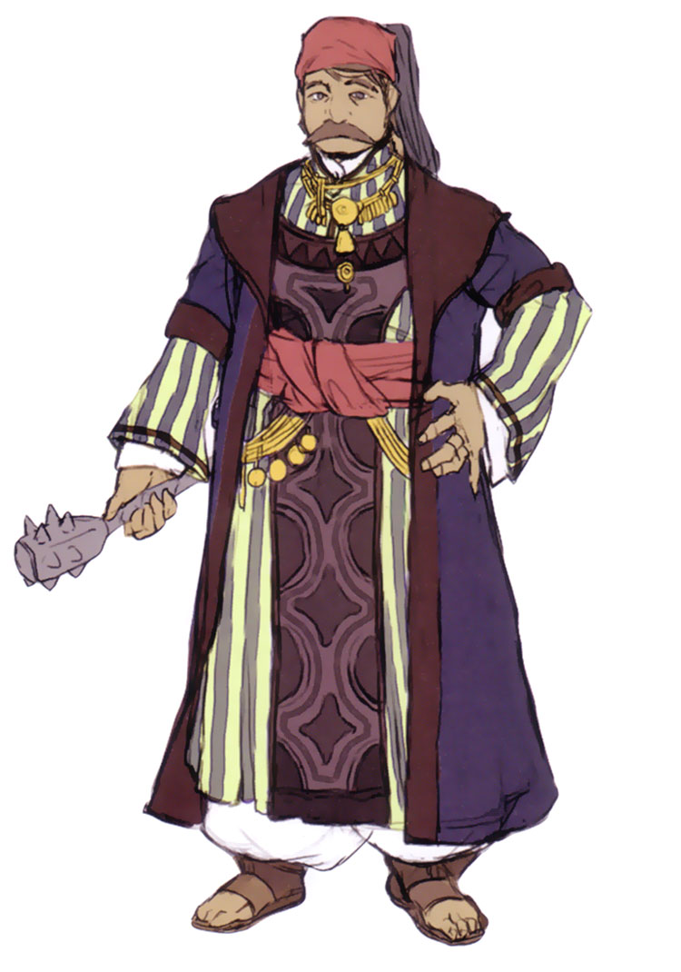 Rajim Art from Suikoden Tierkreis