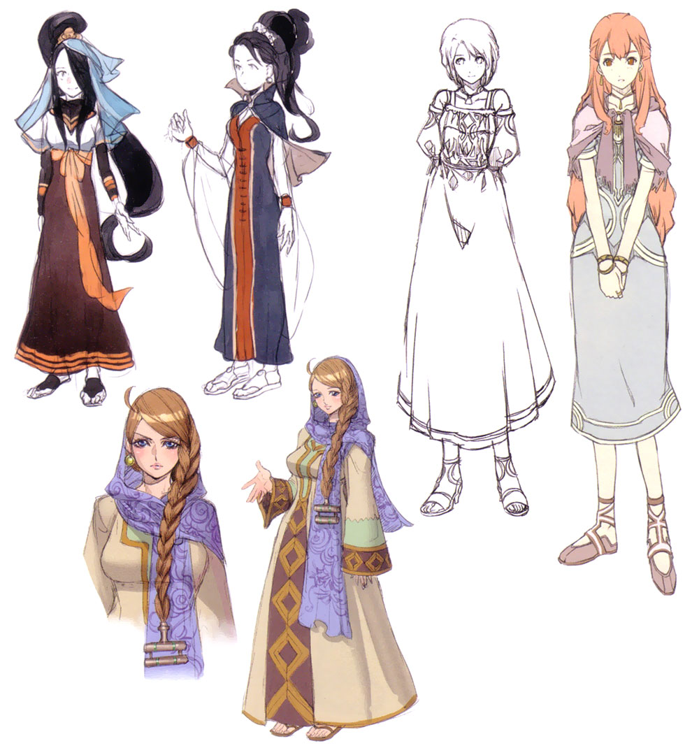Sisuca Concept Art from Suikoden Tierkreis