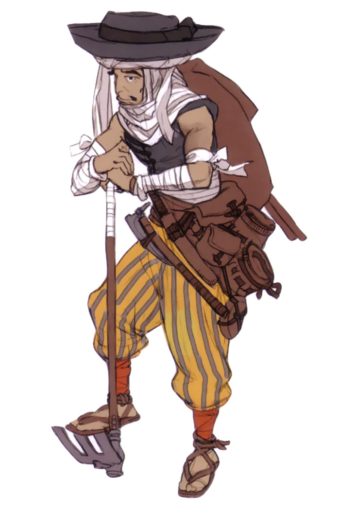 Yadima Art from Suikoden Tierkreis