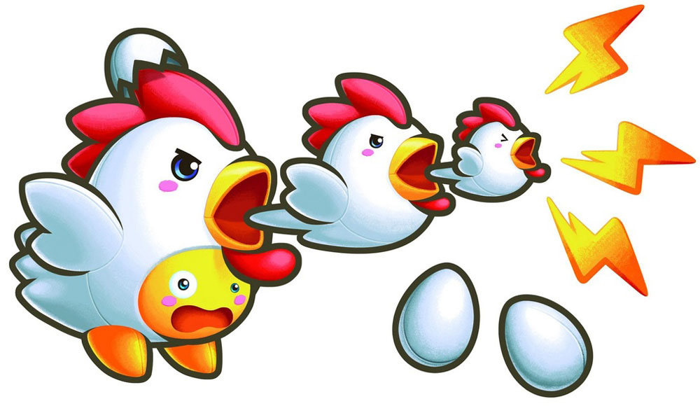 Roostar Art from The Legendary Starfy
