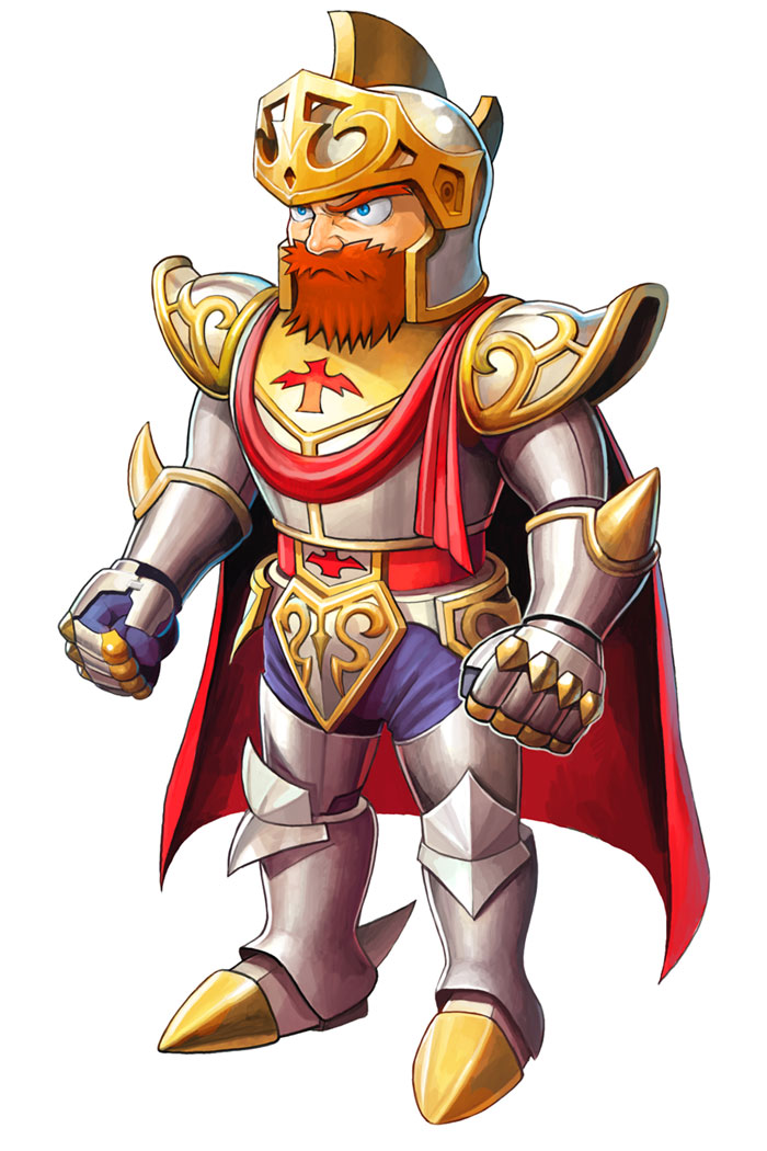 Arthur - Emperor's Armor Art from Ultimate Ghosts 'n Goblins