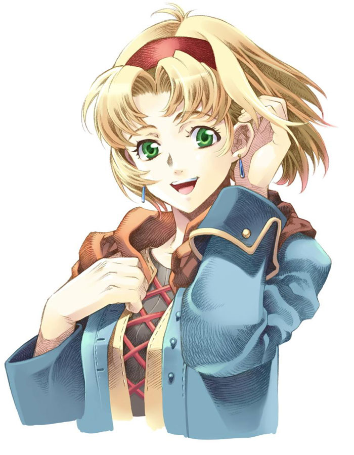 Cecilia Art from Wild Arms Alter Code: F