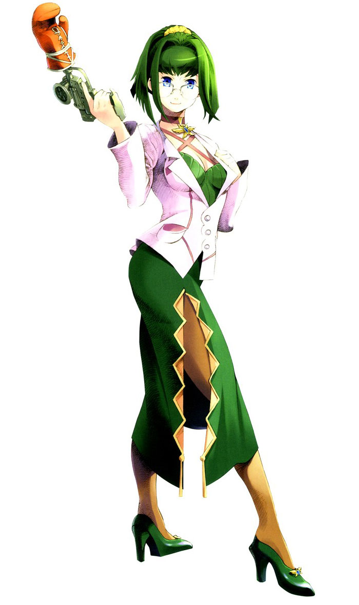 Emma Hetfield Art from Wild Arms Alter Code: F