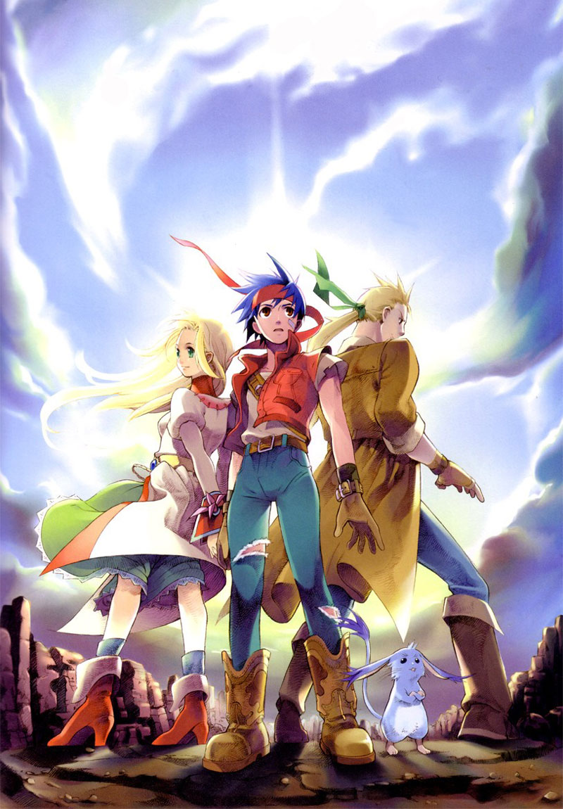 Box Art Illustration from Wild Arms Alter Code: F