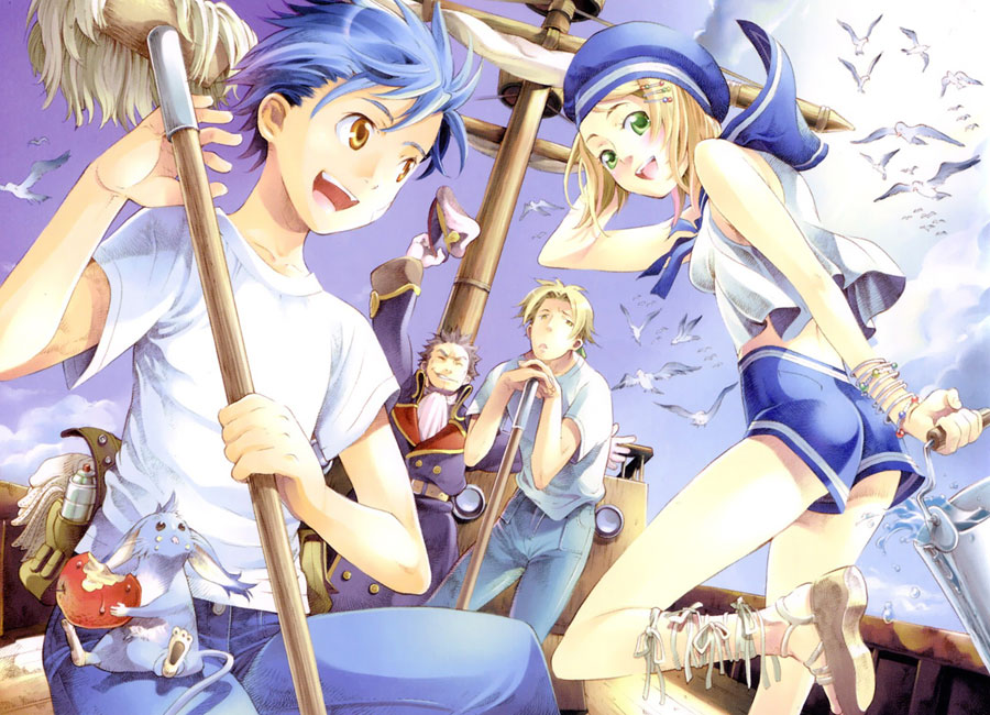 Sailing Art from Wild Arms Alter Code: F