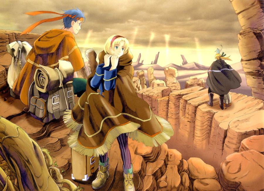 Concept Art from Wild Arms Alter Code: F