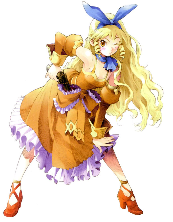 Jane Maxwell Art from Wild Arms Alter Code: F