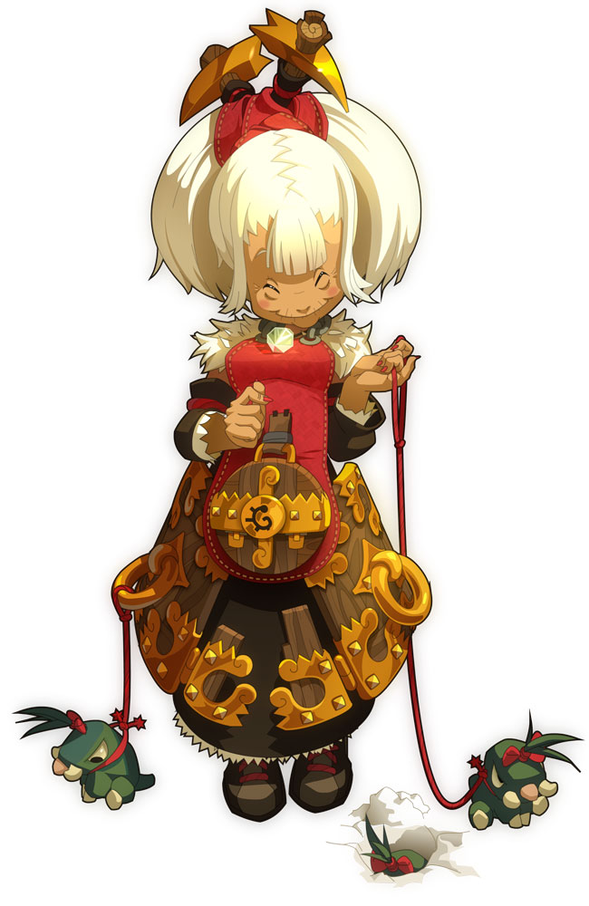 Enutrof's Fingers Female Art from Wakfu