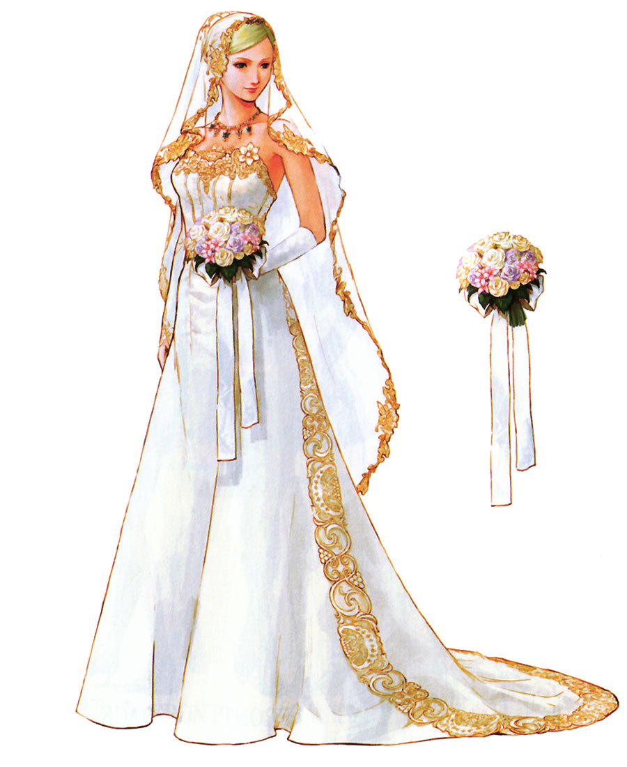 Aya, Wedding Dress Art from The 3rd Birthday