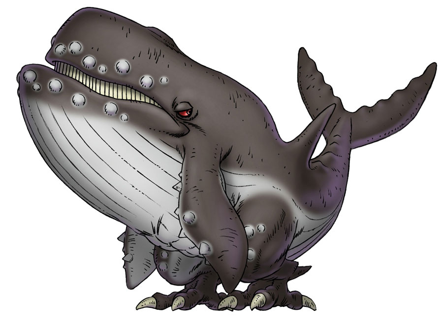 Kujirunner Art from Blue Dragon: Awakened Shadow