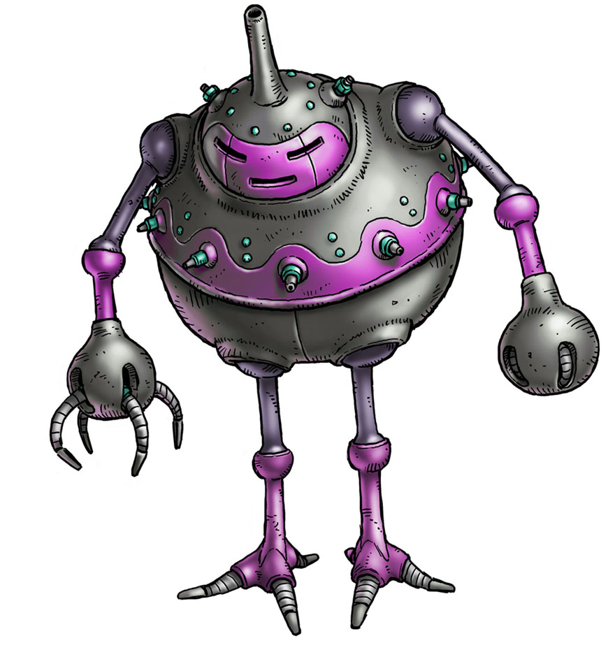 Mamoru Model 8 Art from Blue Dragon: Awakened Shadow