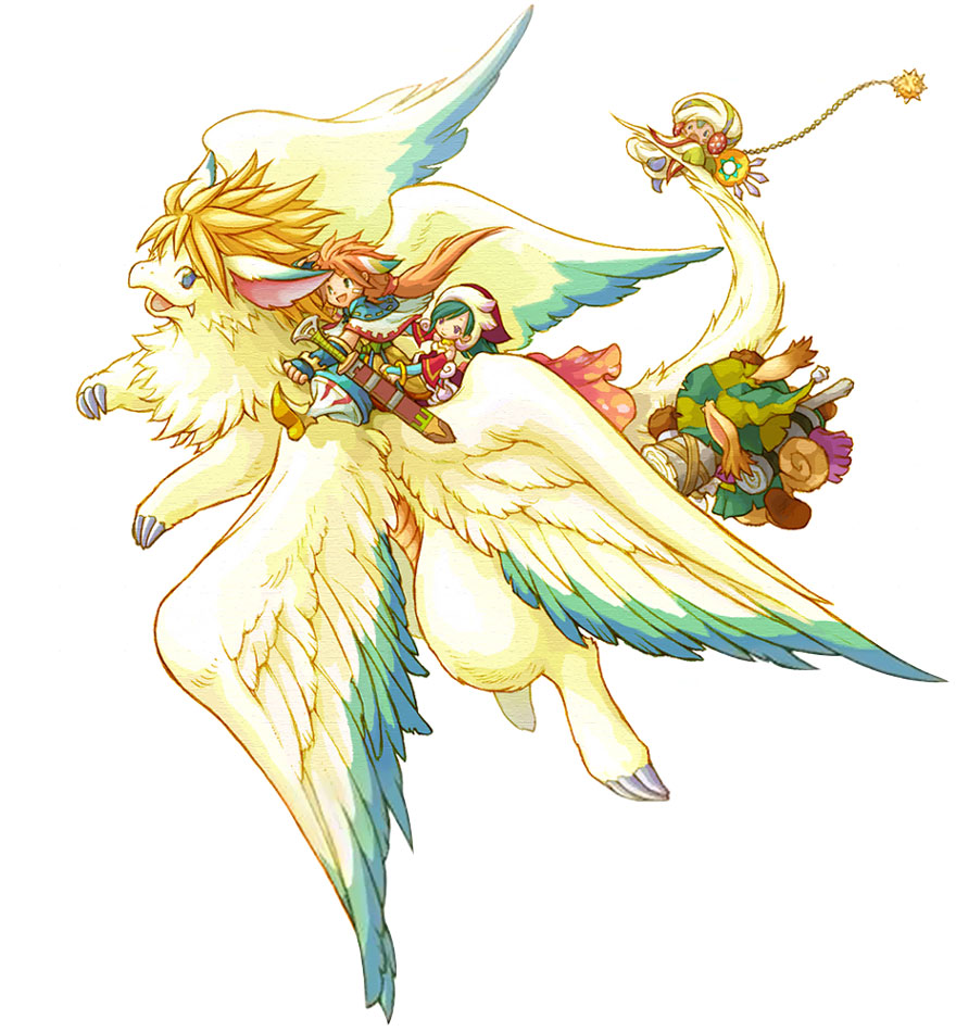 Flammie Art from Children of Mana