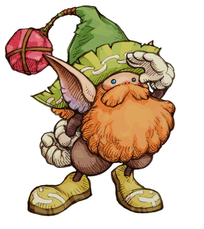 Gnome Art from Children of Mana