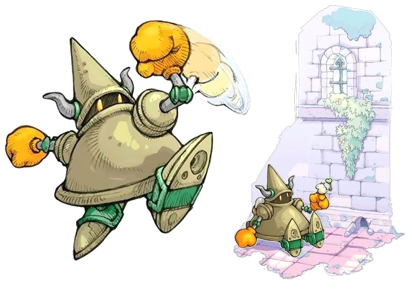 Golem Art from Children of Mana
