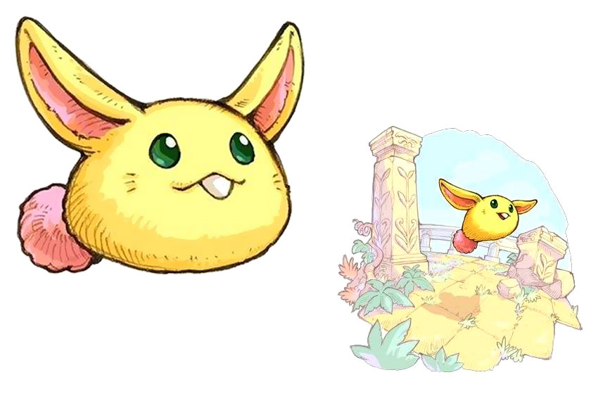 Rabite Art from Children of Mana