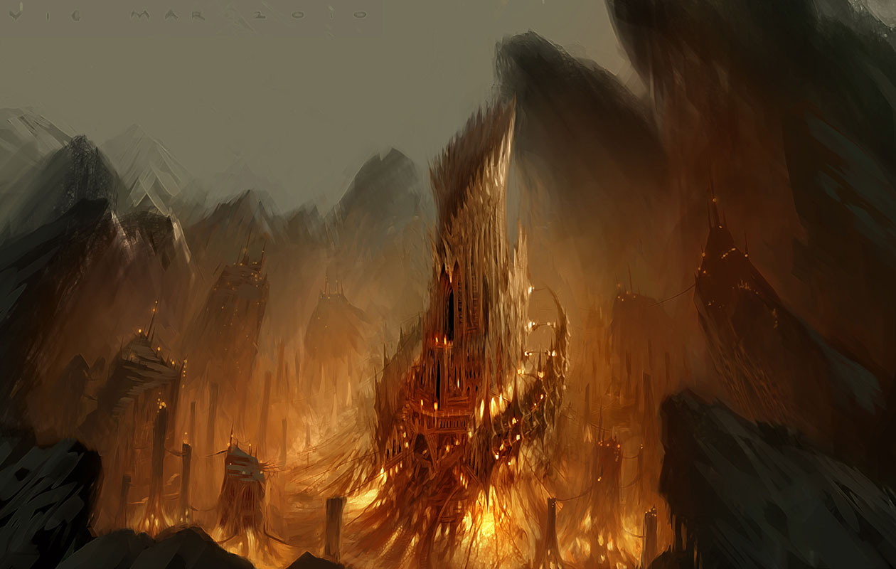 Arreat Crater Art from Diablo III