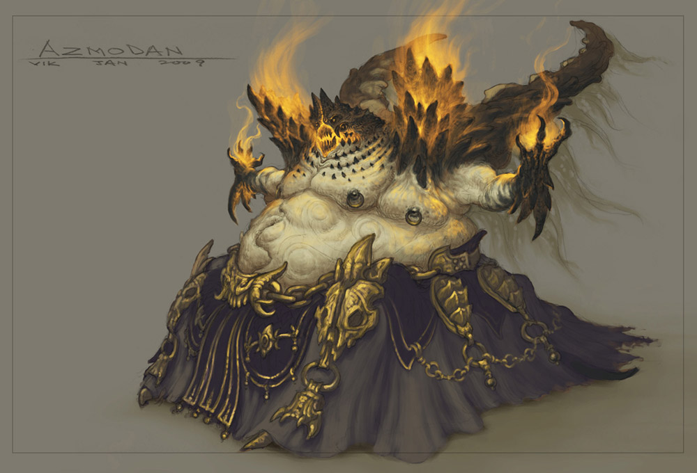 Azmodan Art from Diablo III
