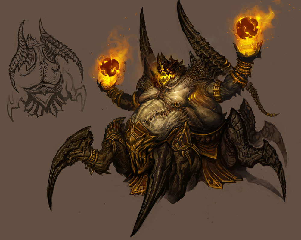 Azmodan Art from Diablo III