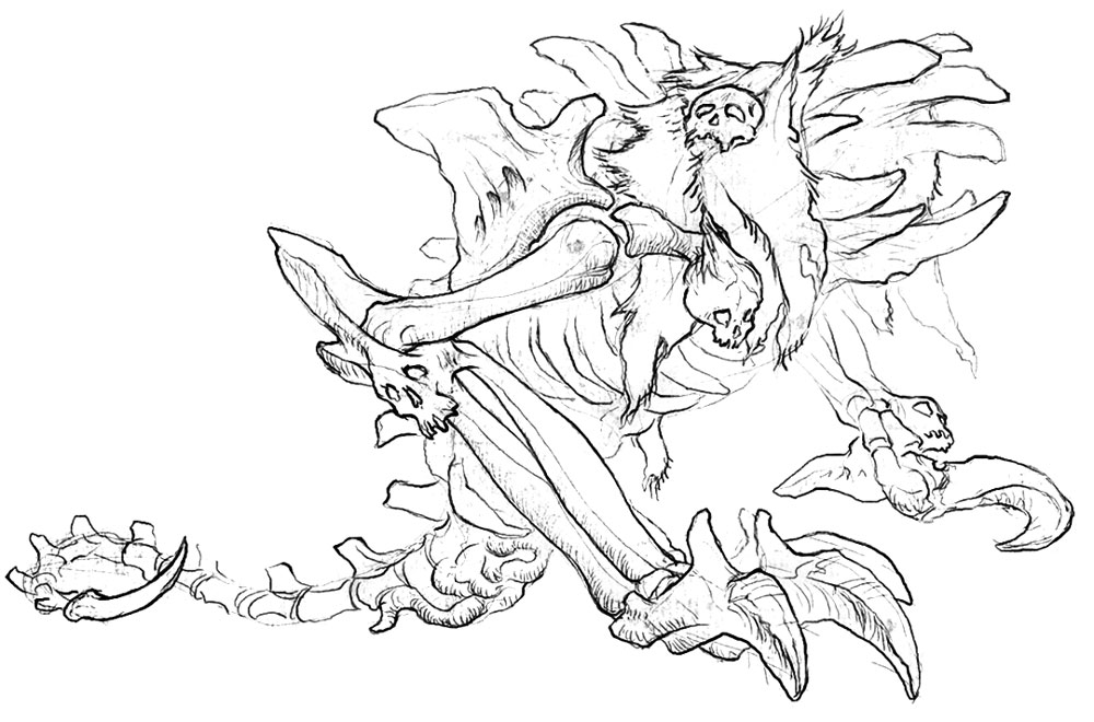 Bone Reaver Art from Diablo III