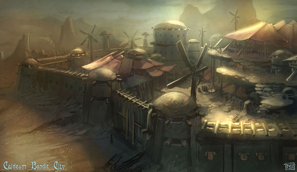 Caldeum Art from Diablo III