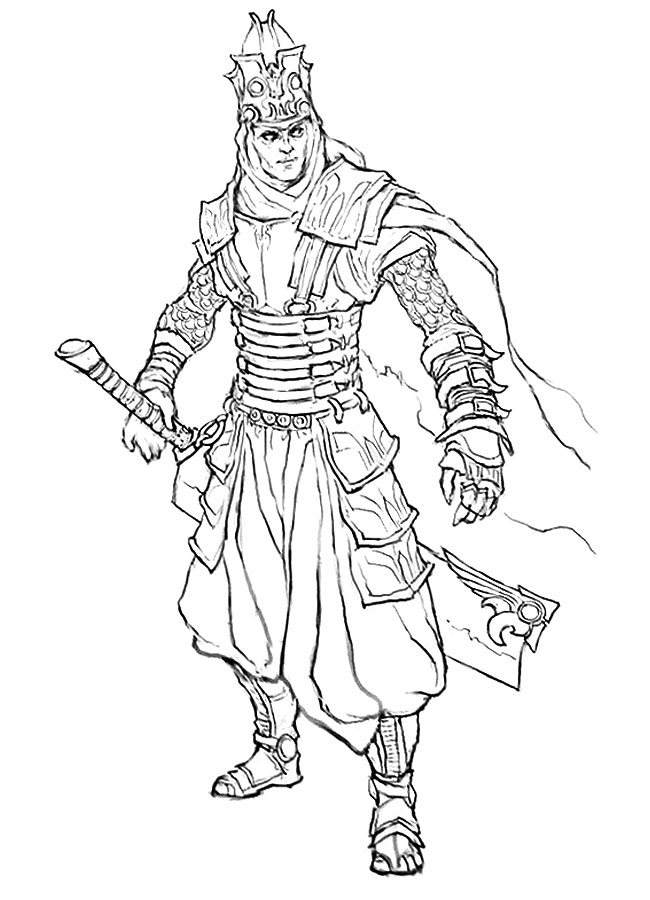Caldeum Cleaver Troop Art from Diablo III