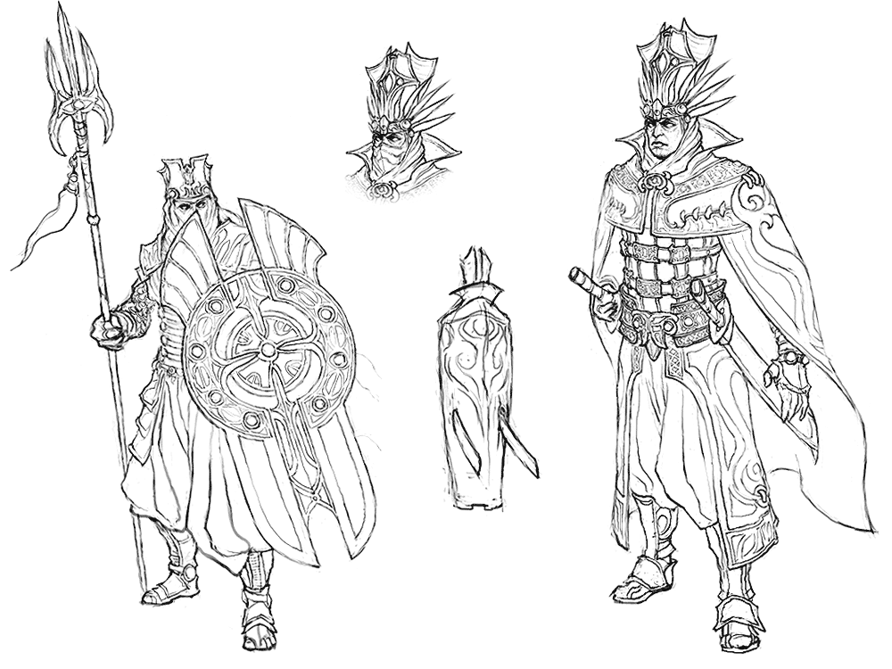 Caldeum Cleaver Troop Art from Diablo III