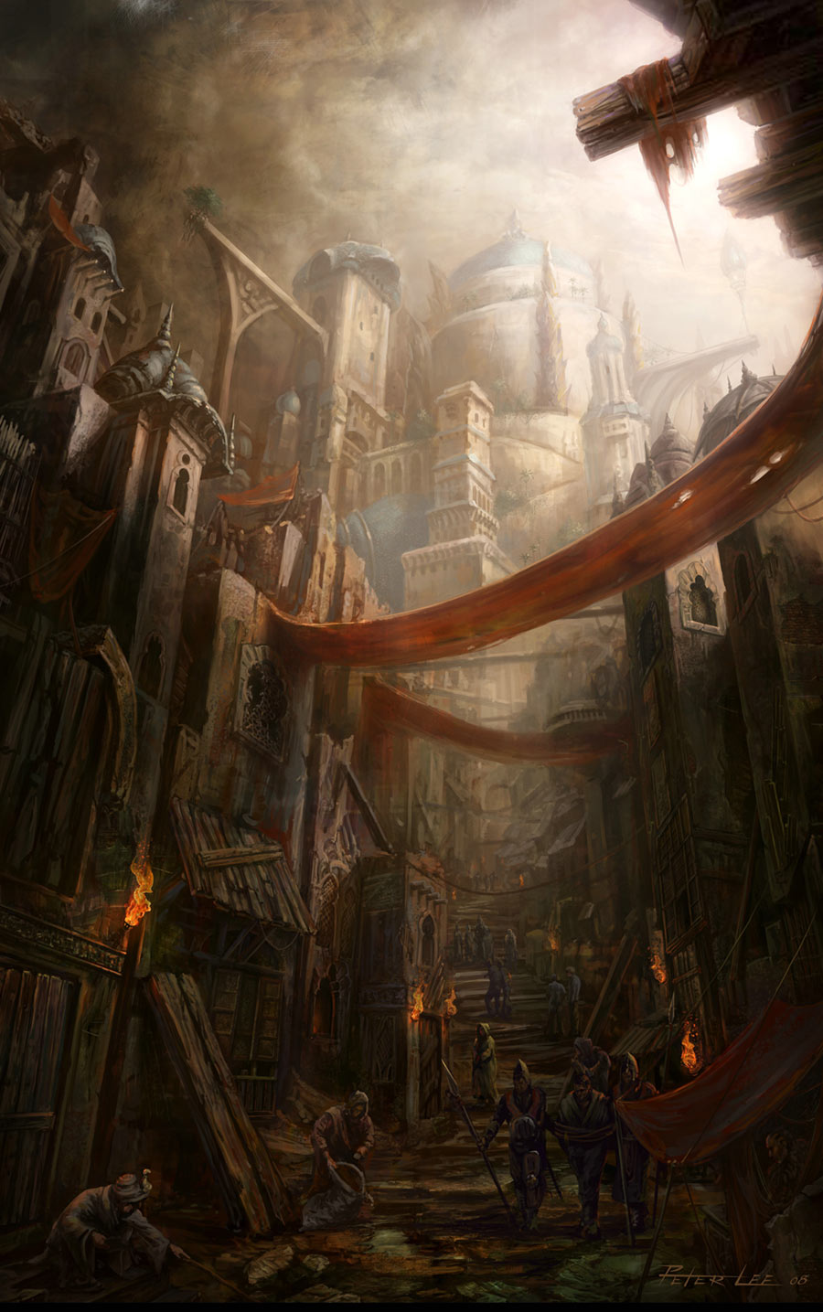 Caldeum Street Art from Diablo III