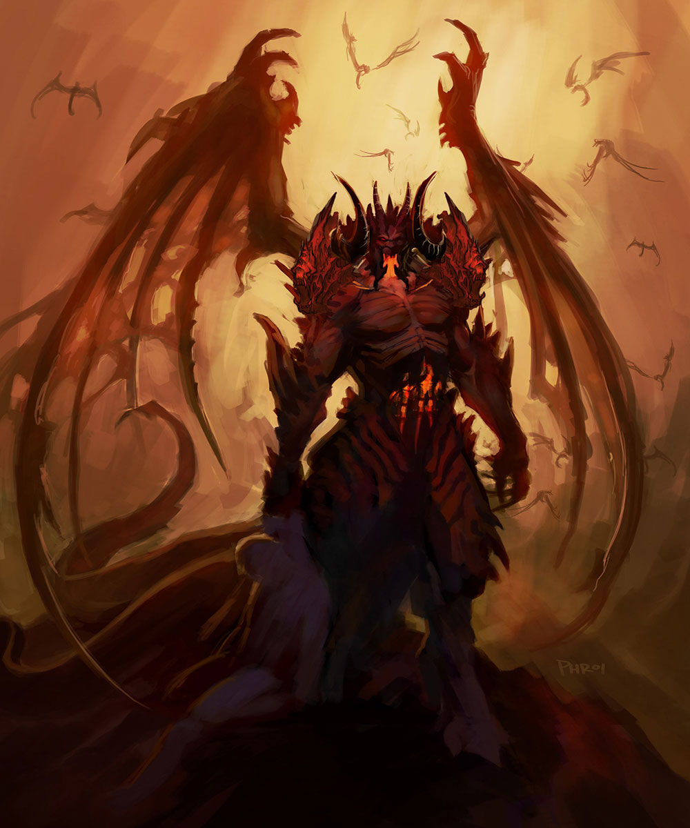 Diablo Concept Art from Diablo III