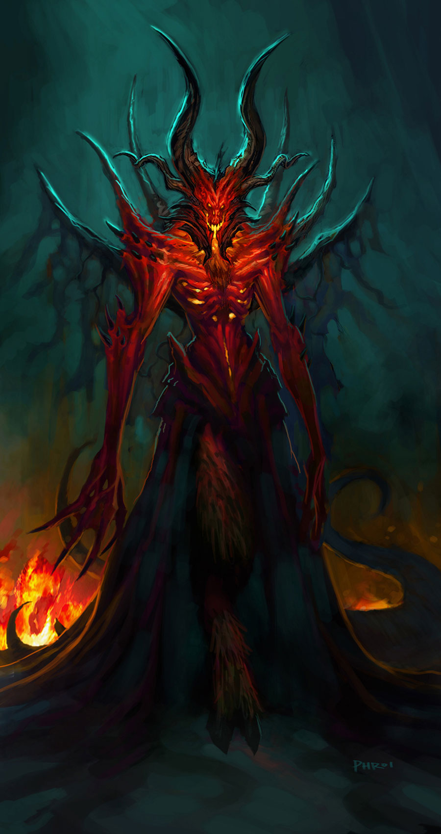 Diablo Concept Art from Diablo III