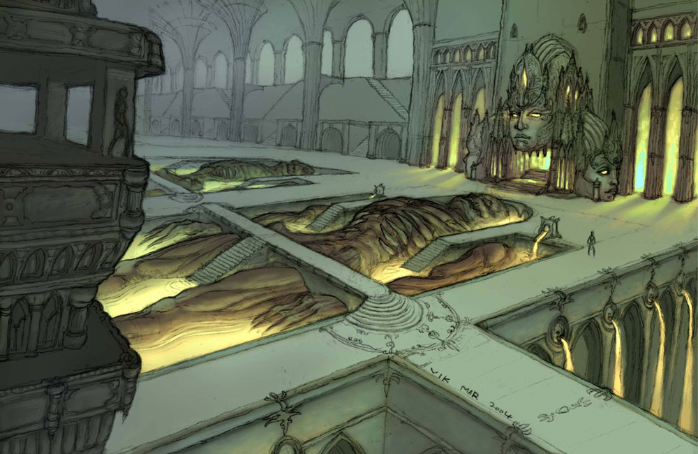 Dungeon Art from Diablo III