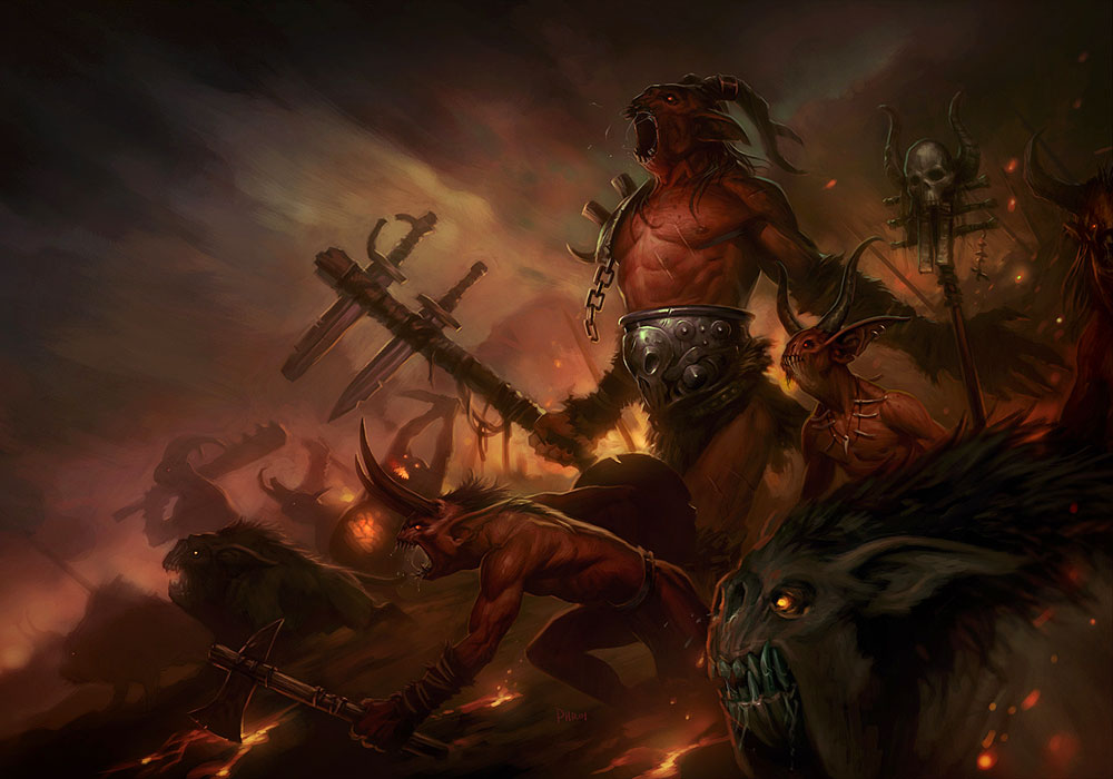 Fallen Art from Diablo III