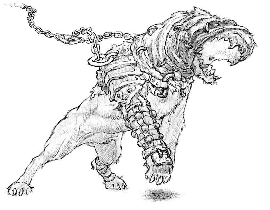 Guard Dog Art from Diablo III