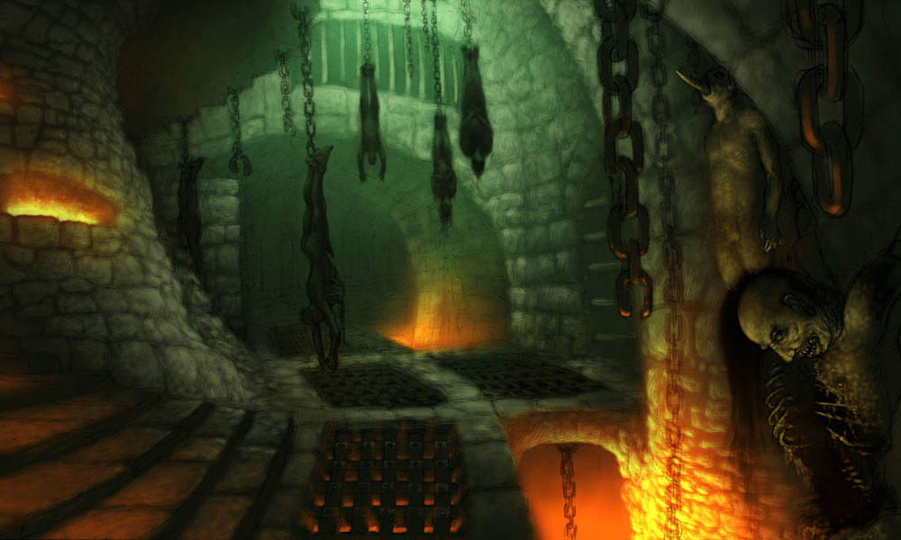 Hanging Bodies Art from Diablo III