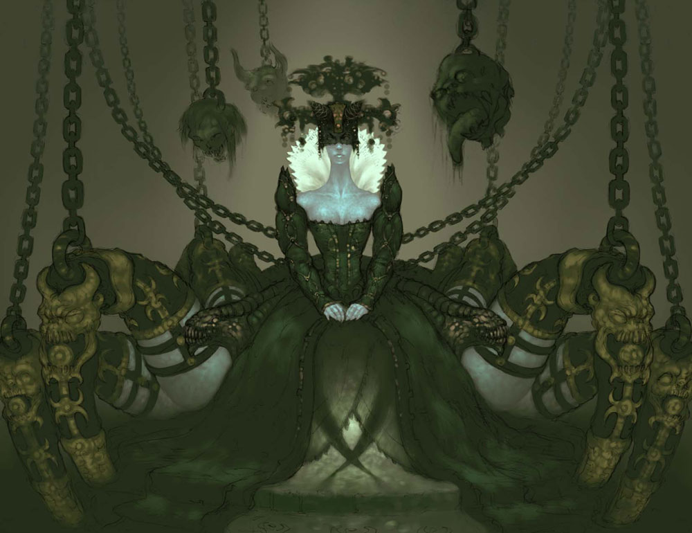 Mistress of Pain Art from Diablo III
