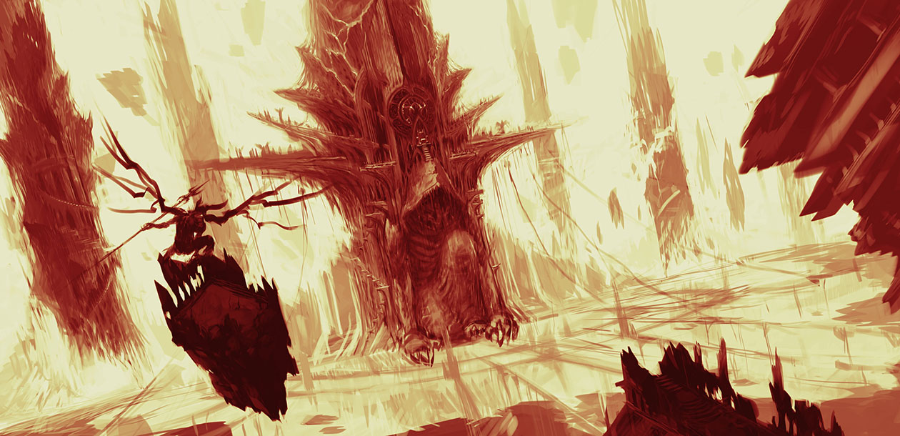 Pandemonium Hut Art from Diablo III