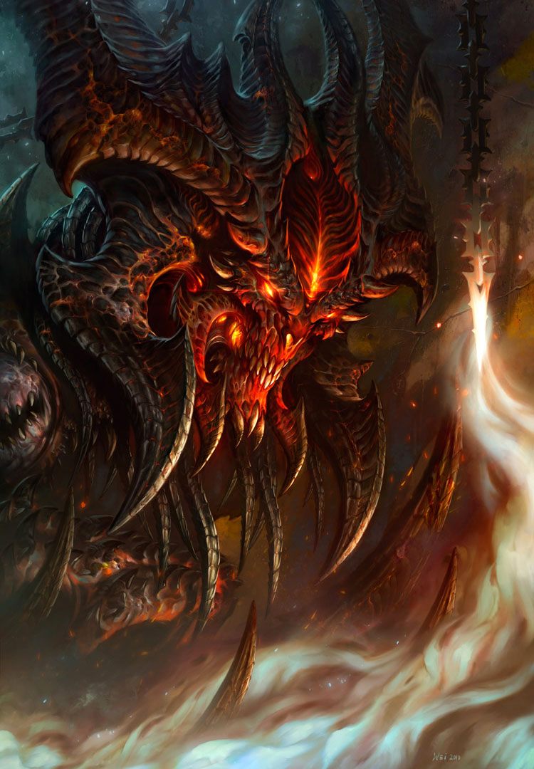 Diablo Art from Diablo III