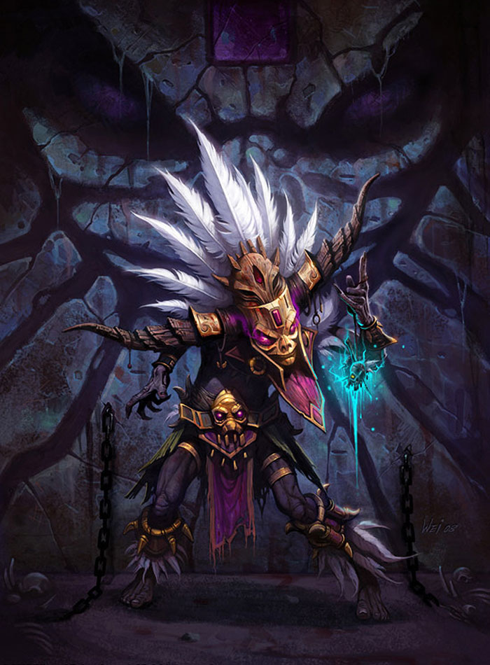 Witch Doctor Art from Diablo III