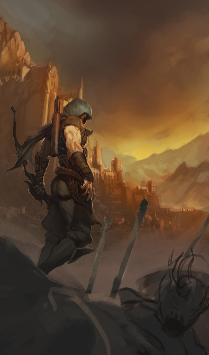 Ranger at Caldeum Art from Diablo III