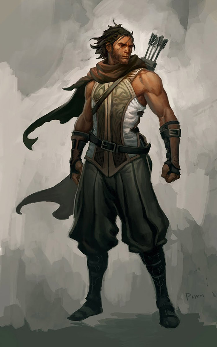 Ranger Art from Diablo III