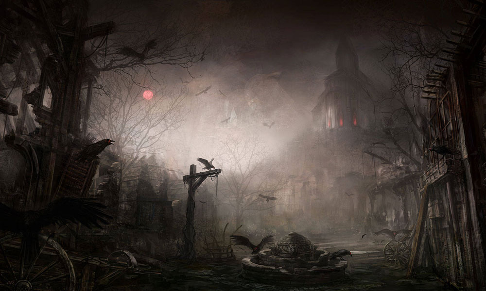 Tristram Art from Diablo III