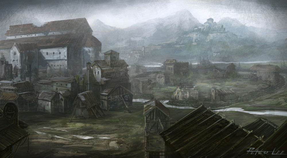 Tristram Art from Diablo III